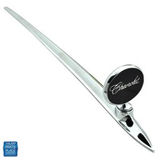 1971 Chevrolet Monte Carlo Hood Ornament Spear Emblem Assembly - New 1971 Chevrolet Monte Carlo Hood Ornament Spear Emblem Assembly - New