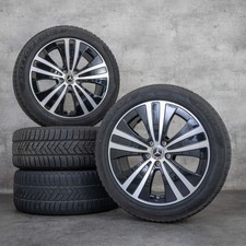 Mercedes EQE Winterräder 19 Zoll V295 Felgen A2954011200 schwarz glanzgedreht