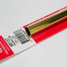 K&S 8137 Round Brass Tube 7/16 OD x 12