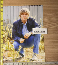 Harry Nilsson Blue Jeans Outside Publicity Scene Book Photograph