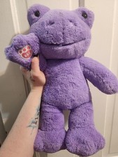 Build A Bear Toadally Violet Purple Spring Frog Plush 16  Retired Rare