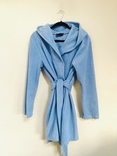 Asos • Light Blue Fleece Dressing Gown Robe • Size M (10/12)