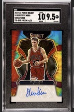 2023 Select Steve Kerr Tie Dye Prizm Autograph Auto  /25🔥SGC 10🔥POP 1