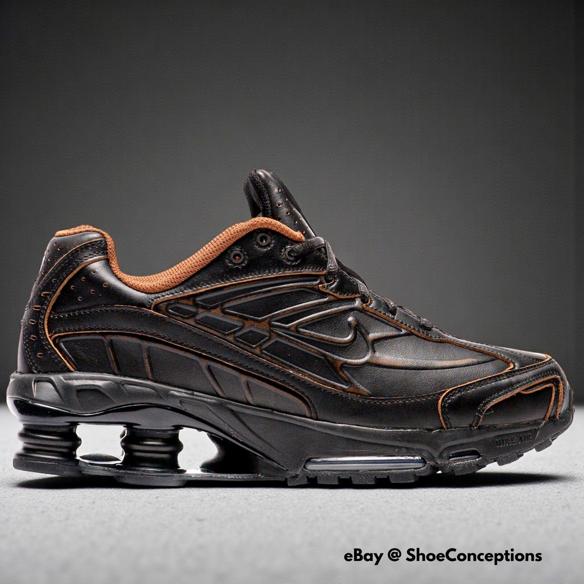 Nike Shox Ride 2 PRM Black Lt British Tan HV4447-010 Men's Size