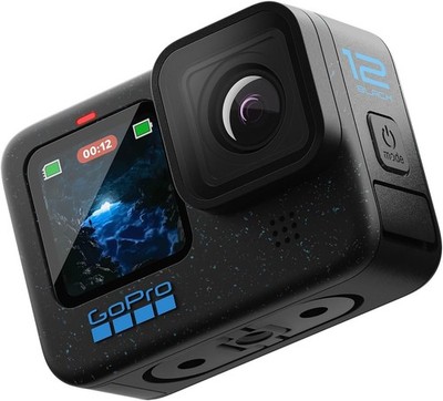 GoPro HERO 12 Black Wasserdichte Action-Kamera mit 5,3K Ultra HD-Video 27MP OVP