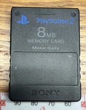 Sony PlayStation 2 8 MB Memory Card Black SCPH-10020