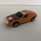 Vintage 1985 MATCHBOX SUPER GT BR 7/8 RACER Orange W White Flames Turbo
