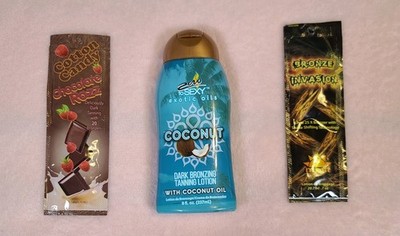 Zero to Sexy Exotic Oils Bronzing Tanning Lotion (8oz) With Coconut Oil 