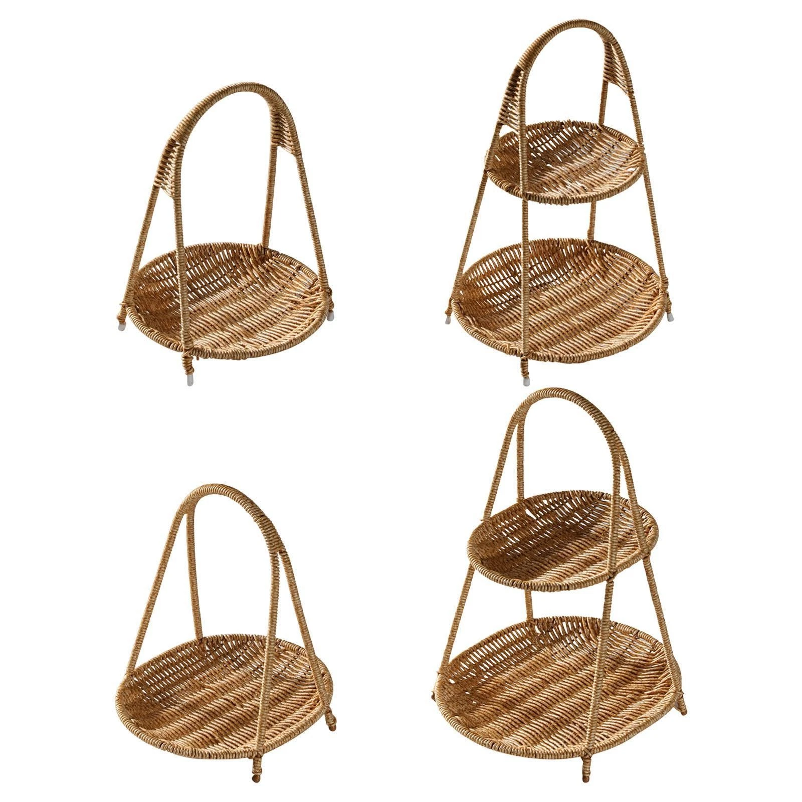 Snack Tray Decoration Cupcake Stand Cosmetic Storage Rack Kitchen Organizer for
Opens in a new windo