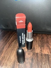 MAC Cosmetics Satin Lipstick "815 Paramount" 0.1 oz. FULL SIZE! Rare