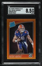 2021 Panini Chronicles Draft Picks Orange Trevor Lawrence #201 SGC 8.5 1b1g