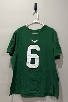 Mens Philadelphia Eagles Devonta Smith #6 Nike Kelly Green Jersey T-Shirt Sz XL