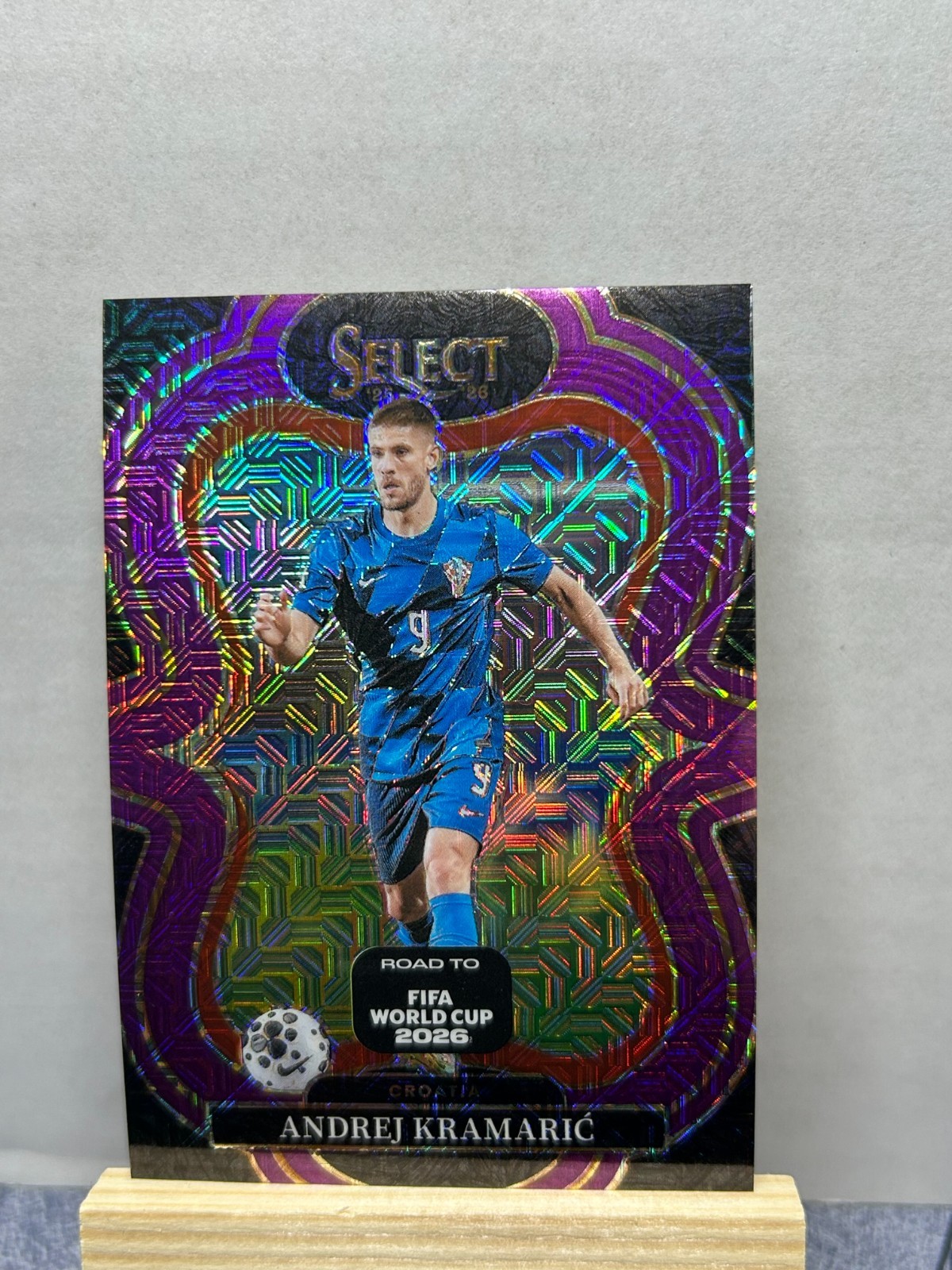 Andrej Kramaric [Purple Mojo] #136 2025 Panini Select Road to FIFA