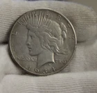 1934 S US Peace Silver Dollar $1 VF (Cleaned)