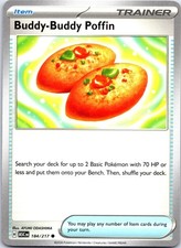 Buddy-Buddy Poffin 184/217 Common Ascended Heroes Pokemon NM