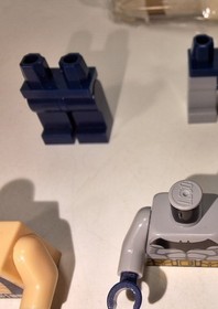 Lego Bane,The Riddler & Batman Minifigures From  7787 New BAT021 ,BAT022,BAT023