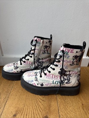 Boots, Mädchen, Grösse 36, Zara, Disney Kollektion, sehr Guten Zustand ￼