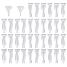 40pcs 10ml Empty Tubes Lip Gloss Containers for Lip Gloss, Balm, Cosmetic