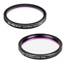 SVBONY SV220 H-Alpha OIII 2'' 7nm 3nm Dual Narrowband Filter Set for Deep Sky