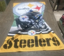 Pittsburgh Steelers NFL Beach Towel Size 30x60in by Wincraft Brand New w/ Tags!