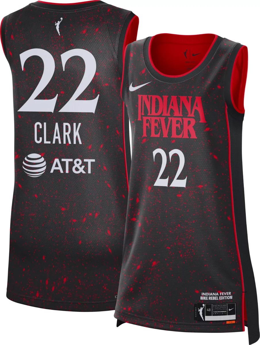 Caitlin Clark Nike Indiana Fever Stranger Things Rebel Jersey