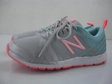 Women's sz 7.5 B M New Balance Fantom Tape 811 Silver Gray Lace-Up Shoes WX811SF