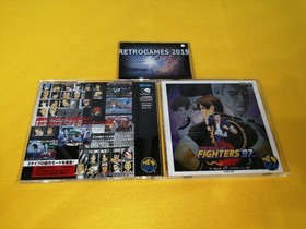 The King Of Fighters 97  Neo Geo  Neogeo CD SNK  SPINE CARD + REG CARD.