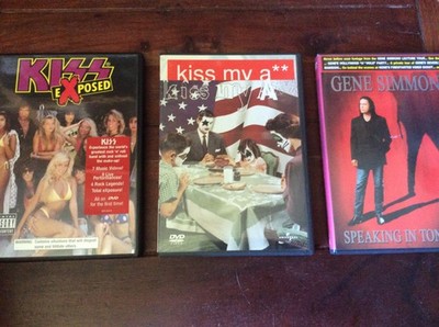 KISS [3 DVD]  My A** + Gene Simmons  + Speaking In Tongues Exposed