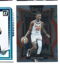 2025 Panini Select Connecticut Sun Saniya Rivers Rookie card