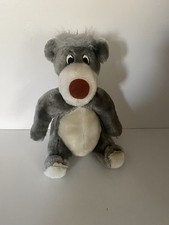Vintage Disney Mattel Baloo The Bear From Jungle Book Plush Soft Toy 1993