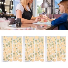 50 Sheets Nail Adhesive Tabs Double Side Nail Glue Sticker Resin Water Reistant