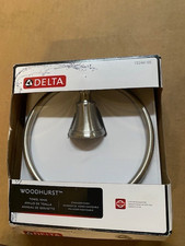 Delta Woodhurst 73246-SS Towel Ring - Stainless NEW