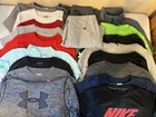 664 Boys Size Large Under Armour Nike Athletic Clothing Lot Hoodie Shorts Shirts