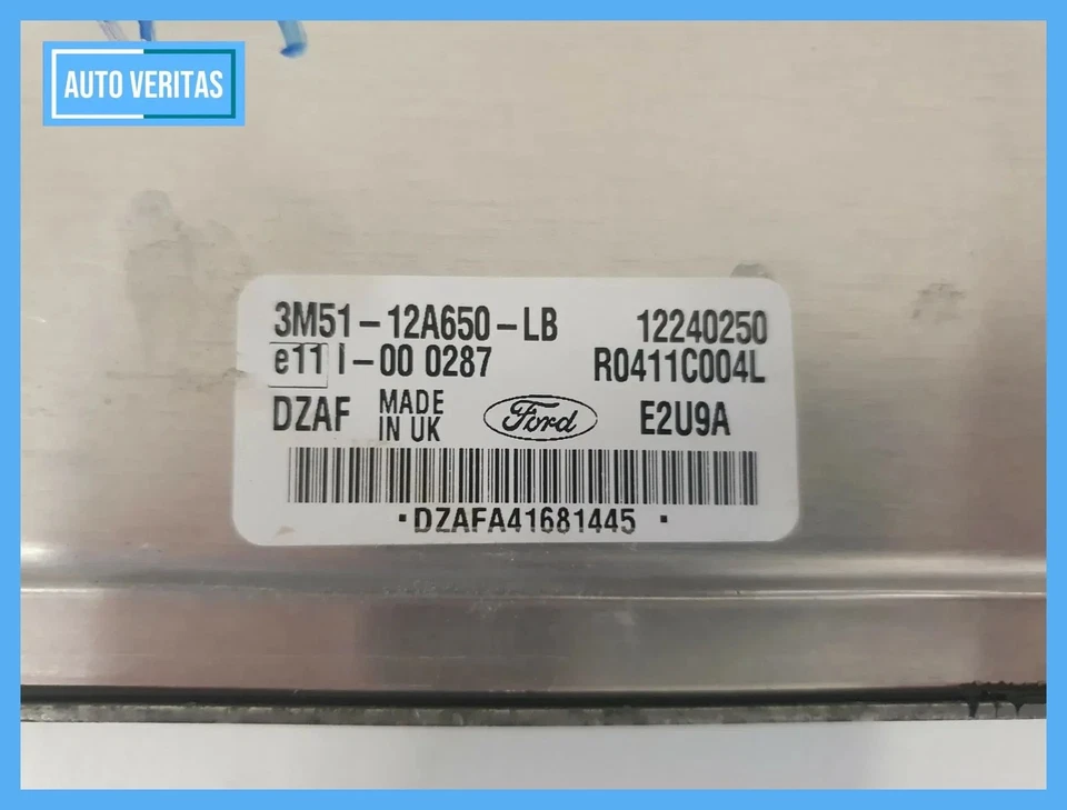 Motor control unit ECU 3M5112A650LB FORD FOCUS (DAW, DBW) 1.8 TDCI - Image 4 of 4