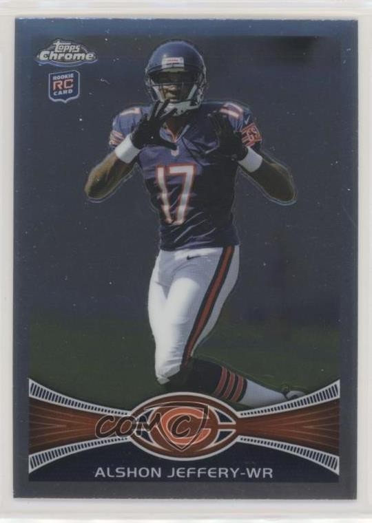 2012 Topps Chrome Alshon Jeffery (Ready to Receive) #62 0c6
