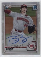 2020 Bowman Draft Chrome Picks Refractor 43/499 Bryce Bonnin #CDA-BB Auto 0co5