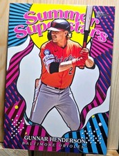 Gunnar Henderson 2025 Topps Summer Superstars #SS-7 Baltimore Orioles