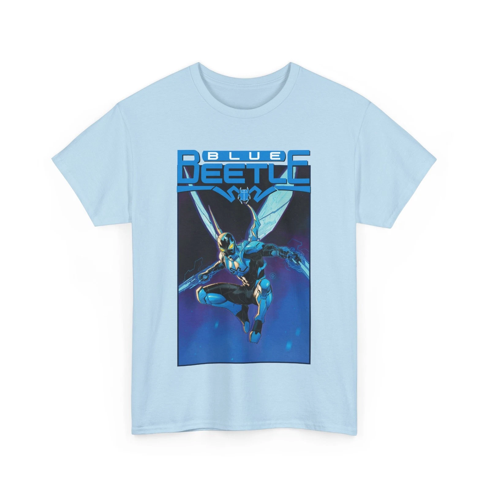 Blue Beetle T-Shirt - Dan Mora Art - Jaime Reyes - DC Comics
