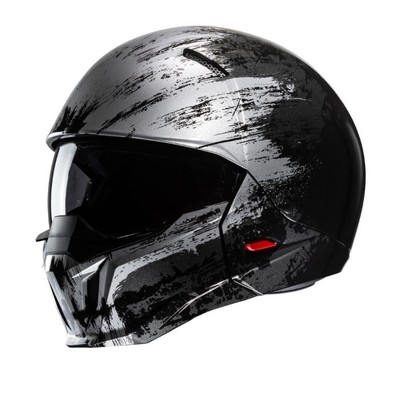 HJC I20 FURIA SCHWARZ MOTORRADHELM MIT ABNEHMBAREM KINNBÜGEL ECE22.06 ZUGELASSEN