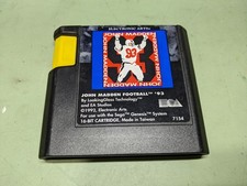 John Madden Football '93 Sega Genesis Cartridge Only