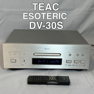 【超希少】TEAC ESOTERIC DV-30S DVD/SACDプレーヤー TEAC ESOTERIC DV-30 DVD SAC Player Amplifier Converter w/ Remote