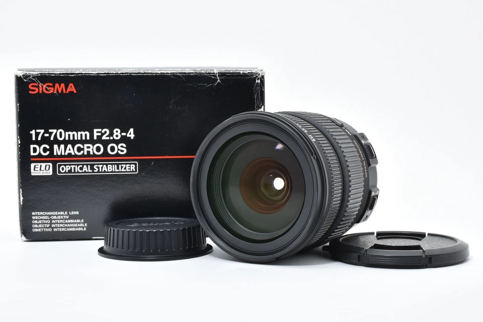 [COMO NUEVO] LENTE SIGMA 17-70 mm f/2,8-4 DC Macro OS HSM Zoom para Canon EF de JAPÓN Foto 2 de 4