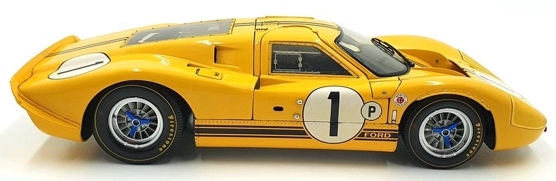 Exoto 1/18 Scale Diecast 18051 - Ford GT40 MK IV #1 - Yellow/Black Stripes - Image 3 of 4