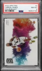 2022 PANINI SPECTRA COLOR BLAST #9 LEBRON JAMES PSA 8