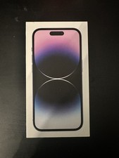 iPhone 14 Pro Max 128gb Empty Box w/ cable Deep Purple Model A2650