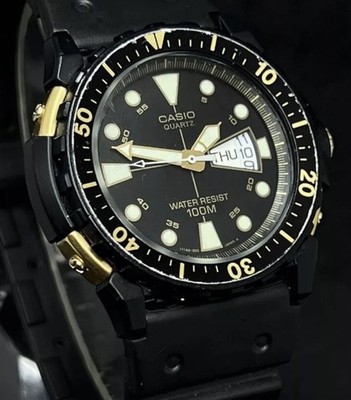 置時計 30 Day 7 JEWELS ゴールド ブラック s-l400.jpg