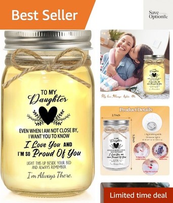 Gift for Daughter, Daughter Birthday Gifts from Mom Dad, Mother Daughters Gif...