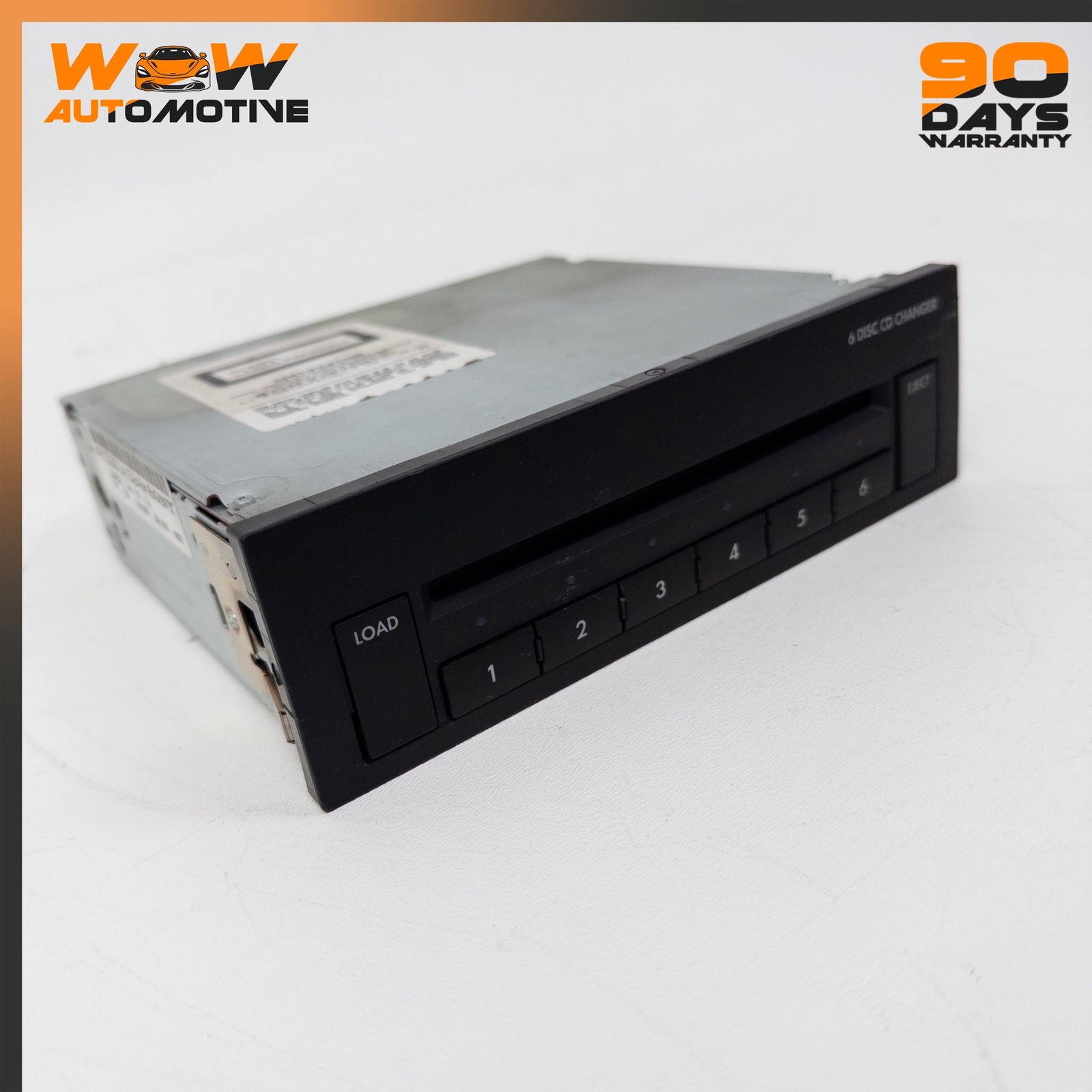 04-13 BENTLEY CONTINENTAL FLYING SPUR 6 DISC CD CHANGER PLAYER ASSEMBLY OEM