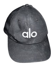 Alo Yoga Hat Black Performance Off Duty Cap One Size Adjustable