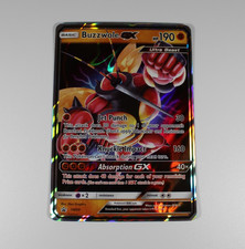 Buzzwole GX SM69 Sole e Luna Stella Nera Promo Holo Carta Pokemon NM